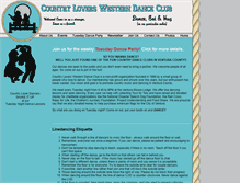 Tablet Screenshot of countrylovers.com